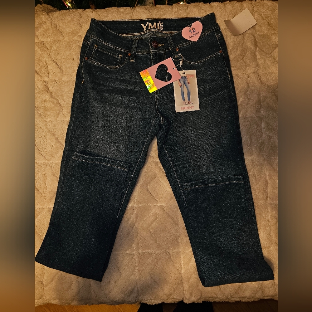 YMI Girl NWT Girls size 12 skinny jeans